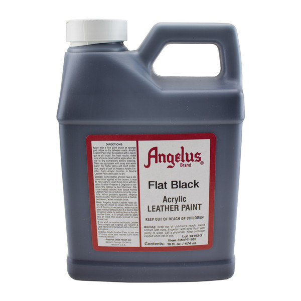 ALAP.Flat Black.16oz.01.jpg Angelus Leather Acrylic Paint Image